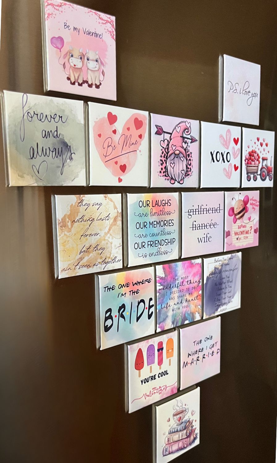 upload 2 custom photo magnets