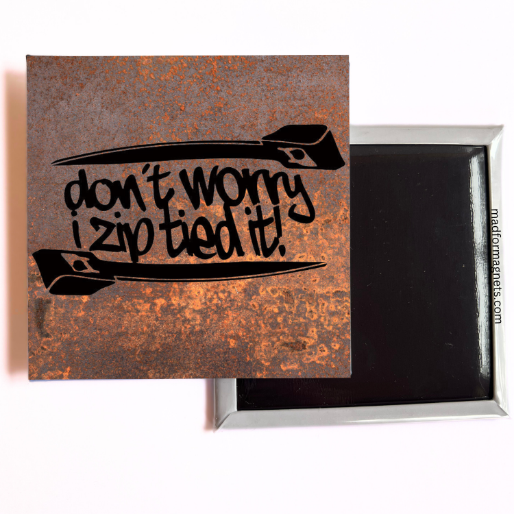 Don't worry I zip tied it both sides