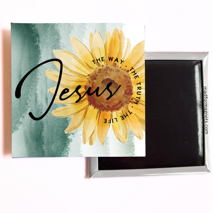 Jesus quote fridge magnet