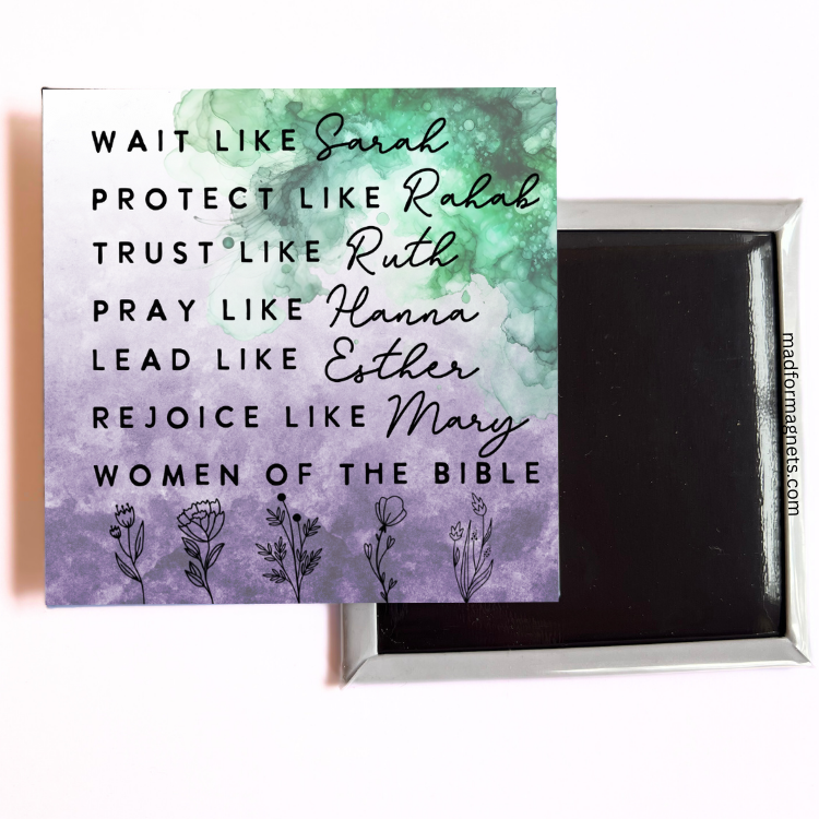 Women of the bible both sides magnet