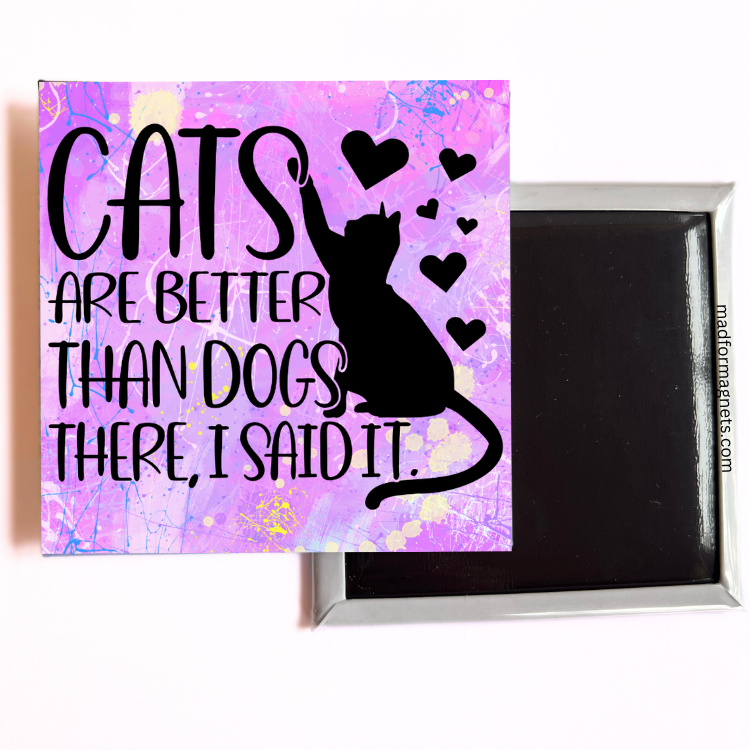 cats are better than dogs both sides