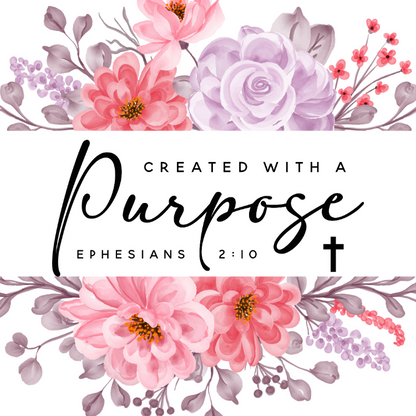 Created with a Purpose magnet