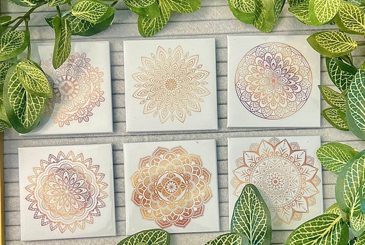 Mandala Picture Magnets - Harmony and Artistry on Your Magnetic Surfaces