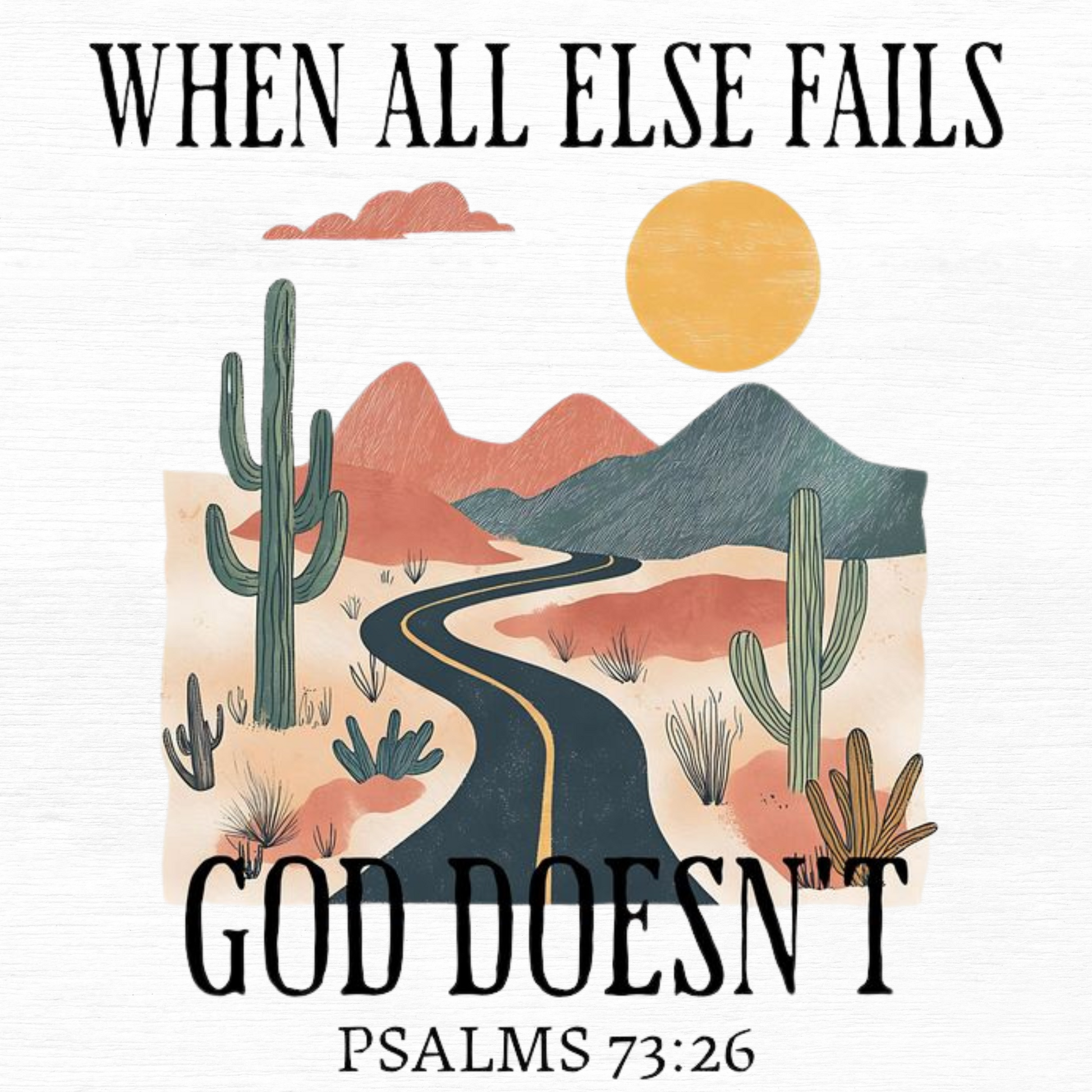 God doesn’t fail magnet 