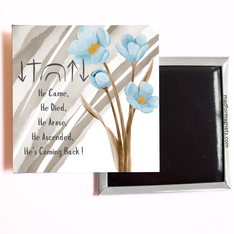 Jesus came and died for us both sides 