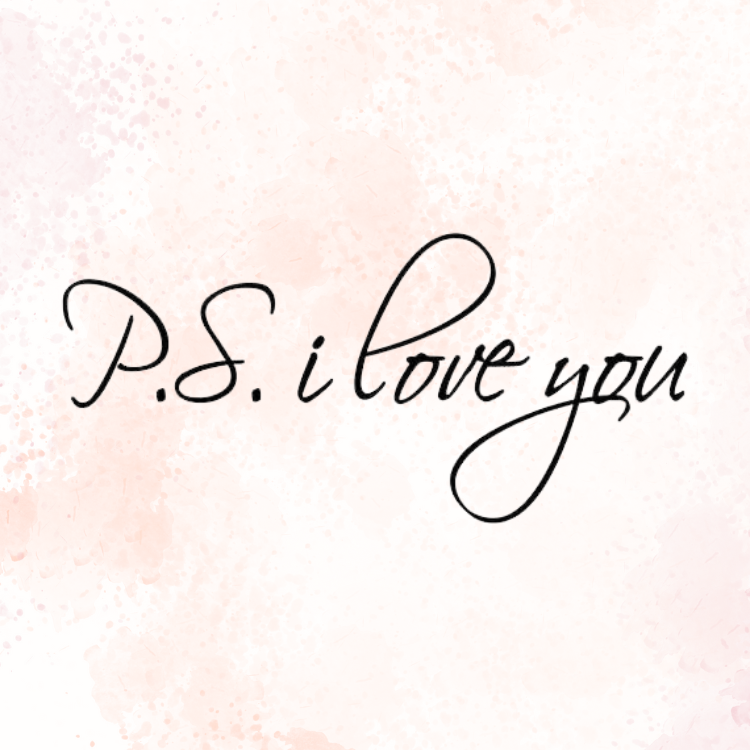 P.S. I Love You Magnet Quote