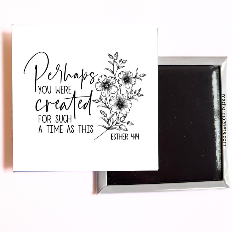 Perhaps you were created for such a time as this both sides