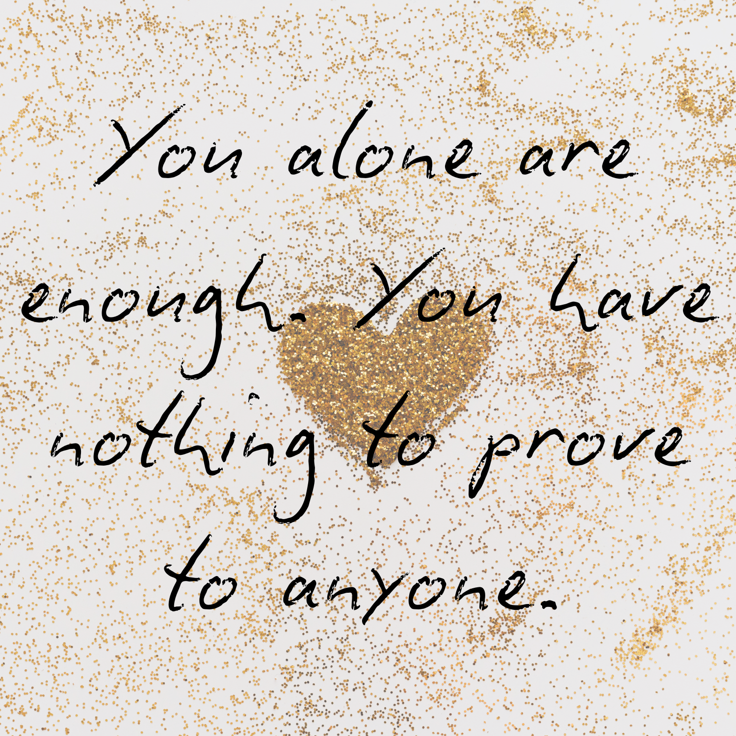 You Alone Are Enough fridge magnet