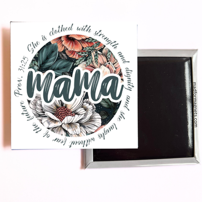 mama bible quote magnet both sides