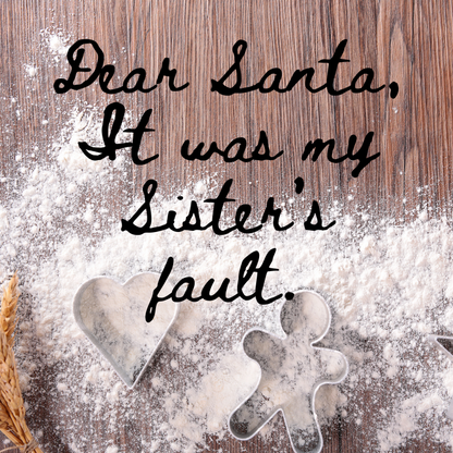 dear santa magnet 